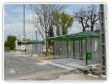 RVe-1 (5,2x3m) kerékpártároló + fedélszerkezet