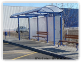 RVe-1 (6m) buszváró pavilon